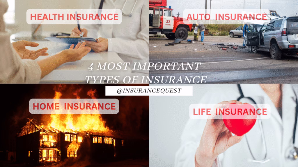 HEALTH INSURANCE 4 DIFFERENT TYPES OF INSURANCE